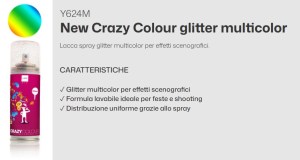 LACCA GLITTER MULTICOLOR Y624M